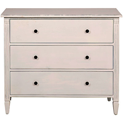 Neptune Larsson 3 Drawer Chest Antique Salt Neptune Larsson 3 Drawer Chest Antique Salt
